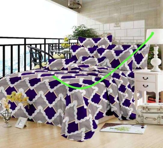 Multi Pattern Bed Sheets With Pillowcases