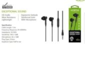 Oraimo Oep-e25 HD Audio Half In- Ear Earphone