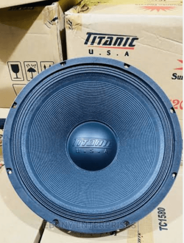 18″ titanic naked speaker