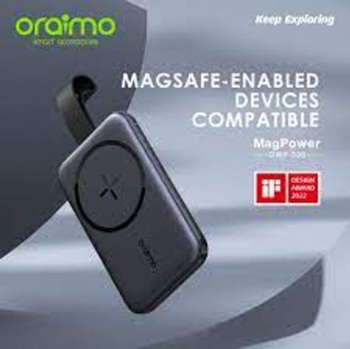 Oraimo Magpower Mah Magnetic Wireless Power Bank Goodis Nigeria