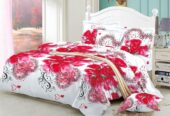 Flowery Bedsheets With Pillow Cases