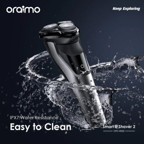 oraimo SmartShaver 2 Dual Ultra-thin Rotary Electric Shaver