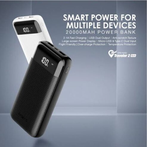 Oraimo Traveller 2 Byte 20000mAh Exclusive Smart Strong Powe