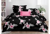 Flowery Bedsheets With Pillow Cases