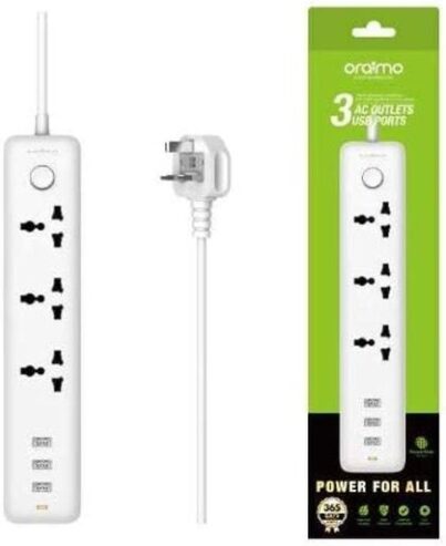 Oraimo 9 in 1 USB C Power Strip Surge Protector Power Strip