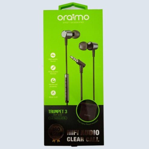 ORAIMO TRUMPET 3 OEP-E-40 In the Earphone With Mic Wired Hea