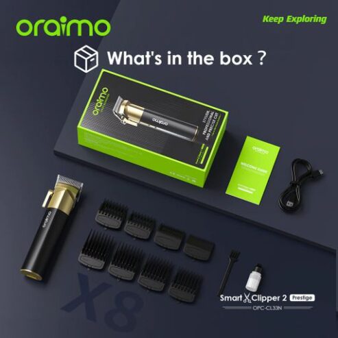 Oraimo SmartClipper 2 Prestige Self-sharpening Blades Cordle