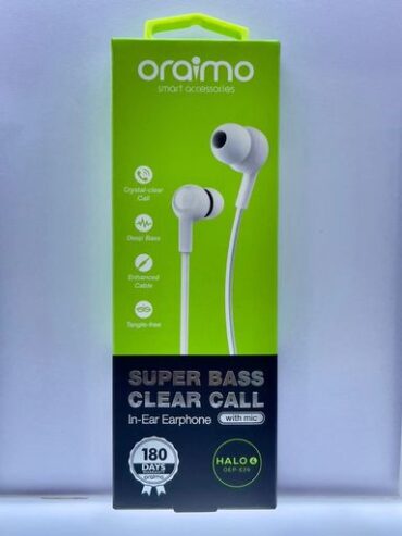 Oraimo Halo 4 Bass Stereo In Ear Earphone Oep-e2