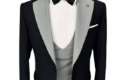 Men’s Suits 3 Pieces Tailored Collar Slim Fit