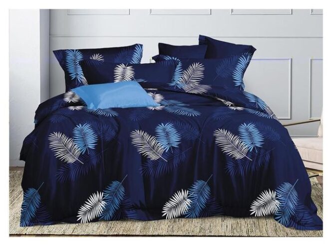 Flowery Bedsheets With Pillow Cases