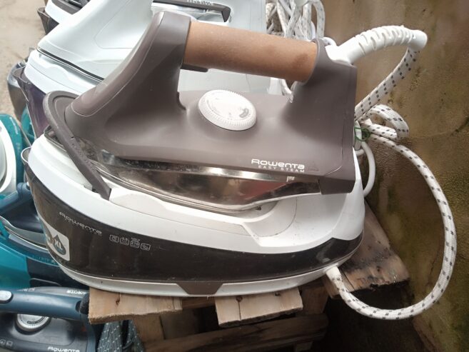 Electric industrial steam iron available