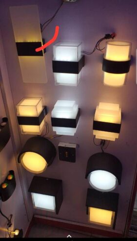 LED wall light