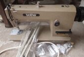 Electric industrial straight sewing machine complete set