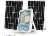 Solar street light with senor and remote control