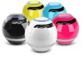 T&G A18 Ball Bluetooth Speaker With LED Light Portable Wirel