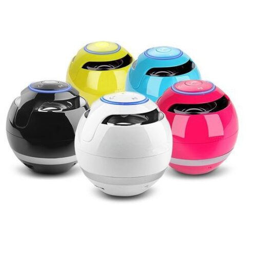 T&G A18 Ball Bluetooth Speaker With LED Light Portable Wirel