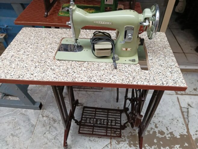 Electric n manual straight sewing machine