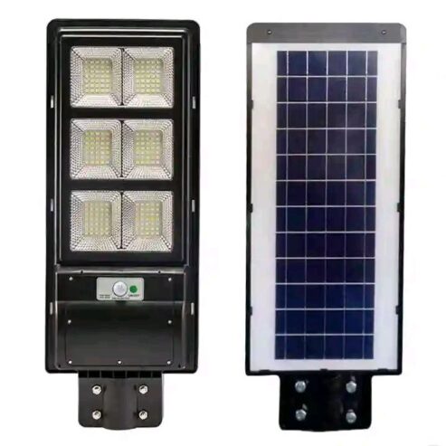 Solar street light with senor and remote control