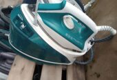 Electric industrial steam iron available