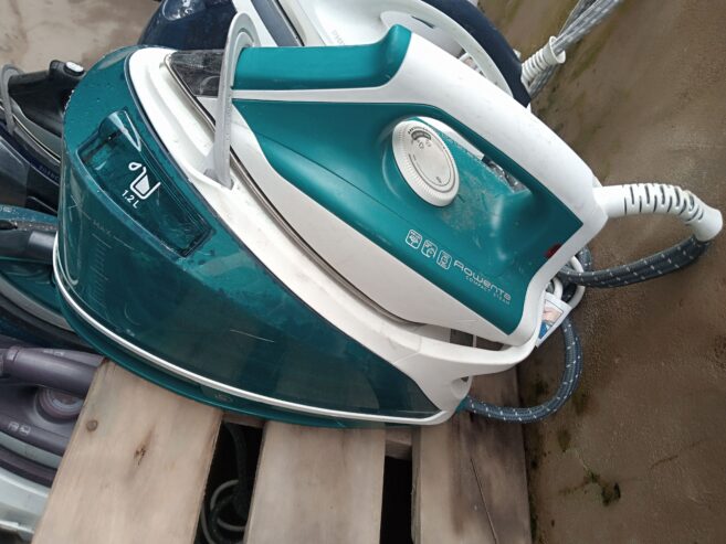 Electric industrial steam iron available