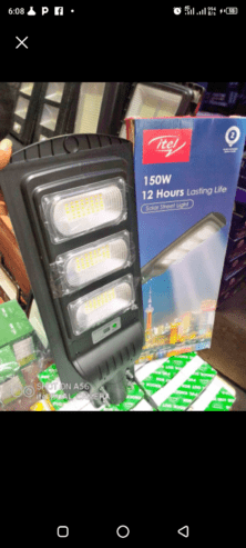 Solar street light