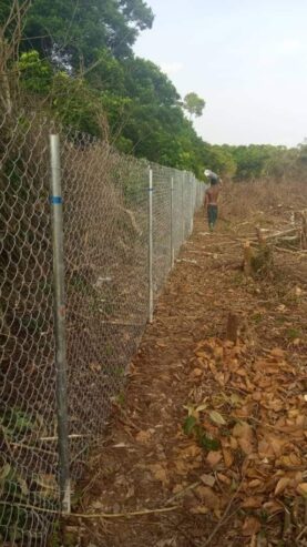 Chainlink fencing wire