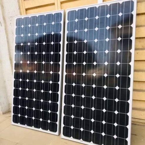 Solar panels light