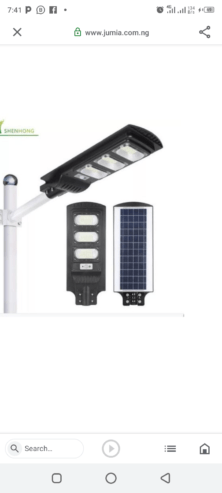 Solar street light