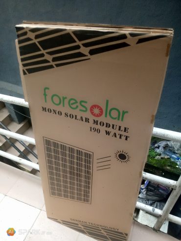 New Canadian foresolar panel 190watt 12v