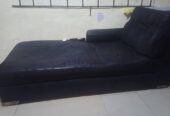 Complete set of leather chair of 3