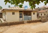 Half a plot with a small bungalow of 2 rooms and parlour sel