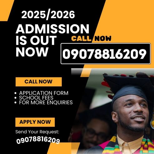 Gregory University, Uturu 2025/2026 Application Form is Out.