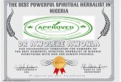 The Best Powerful Spiritual Herbalist Man In Nigeria