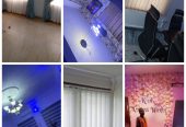Window blinds and curtains
