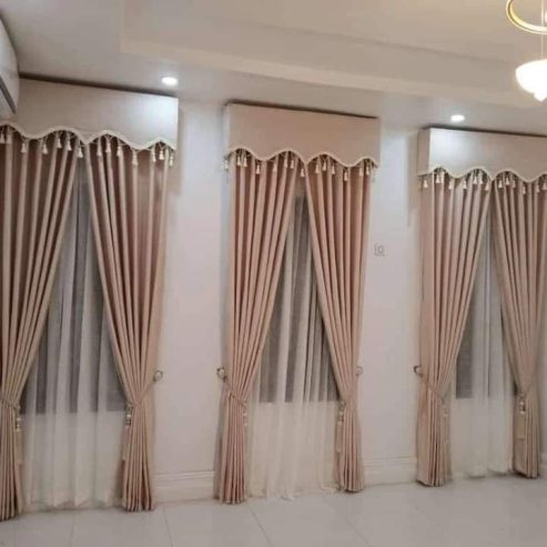 Window blinds and curtains