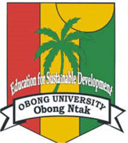 Obong University, Obong Ntak 2025/2026 Session Admission
